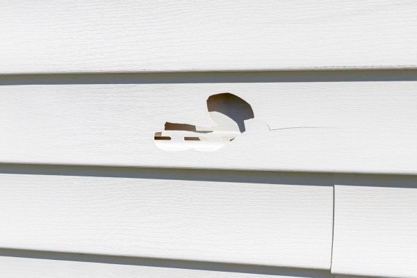 Cost of White Vinyl Siding Repair in Chillicothe